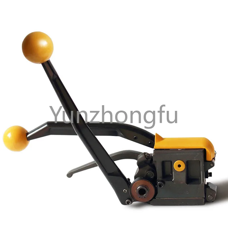 

Manual Steel Strapping Tool A333 Buckle Free Sealless Handheld Steel Strapping Machine For 13/16/19 mm Steel
