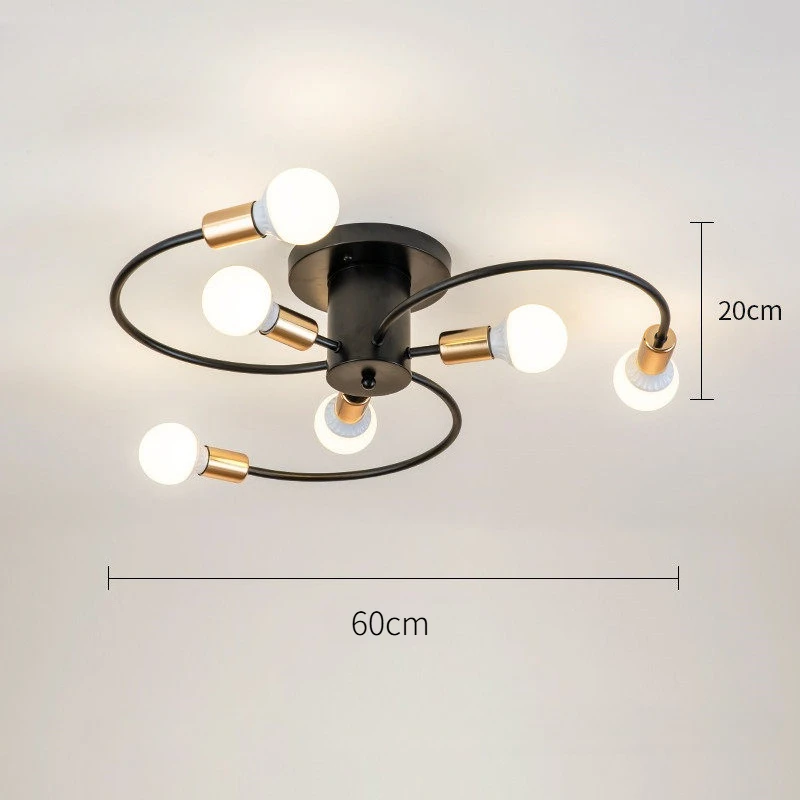 

Скандинавский минималистичный потолочный светильник для гостиной, светильник для дома, спальни, прихоже