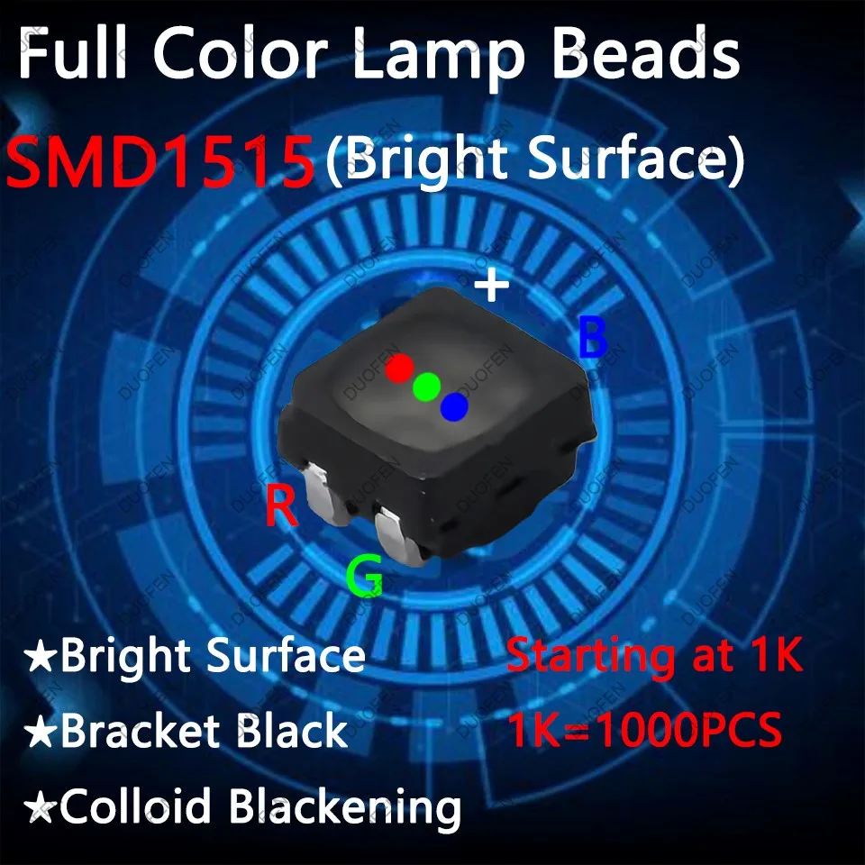 

1000 шт. светодиодные лампы SMD1515 DUO FEN