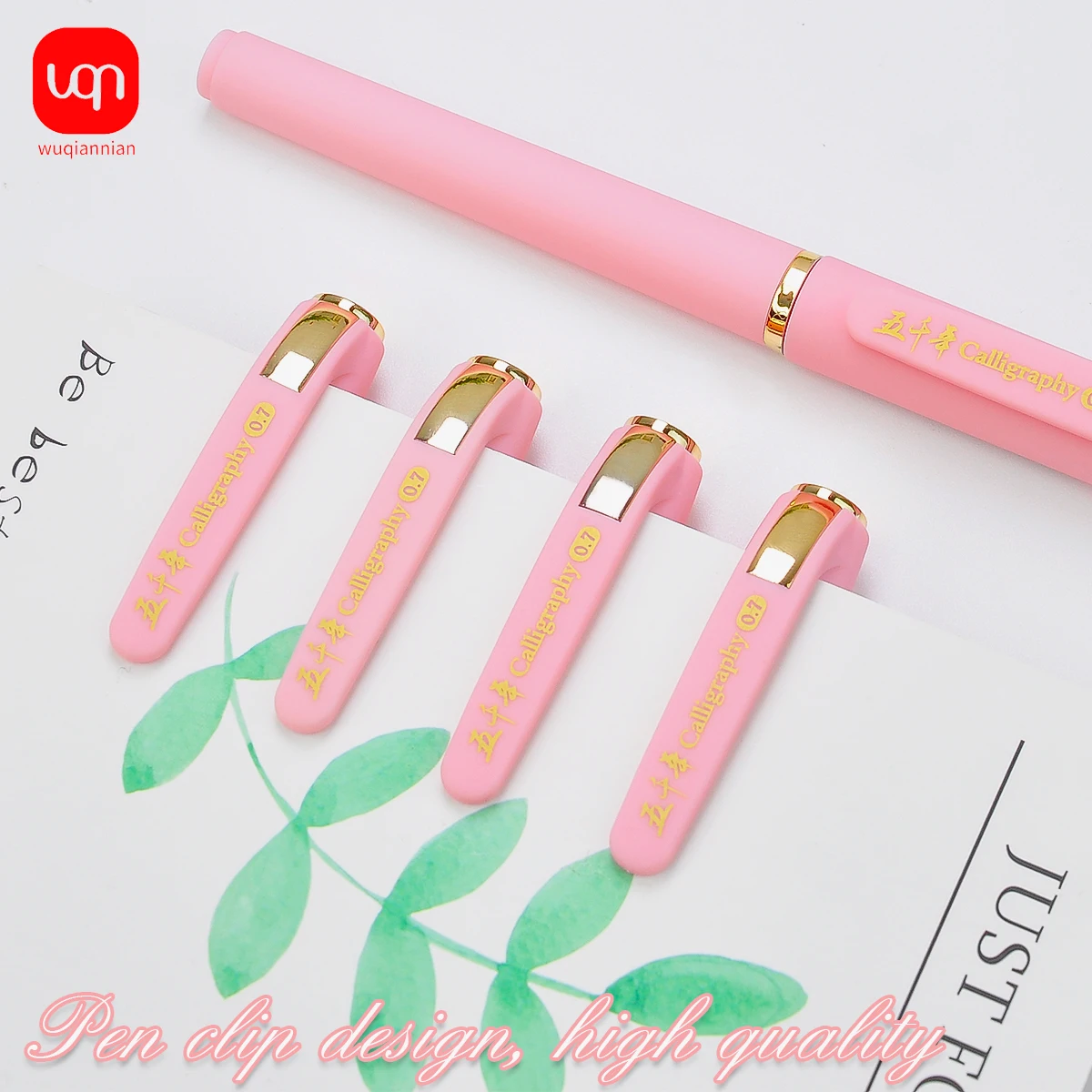 WQN-1/3/6 шт. розовая шариковая ручка милые розовые чернила KAwaii 0 7 мм перо школьные