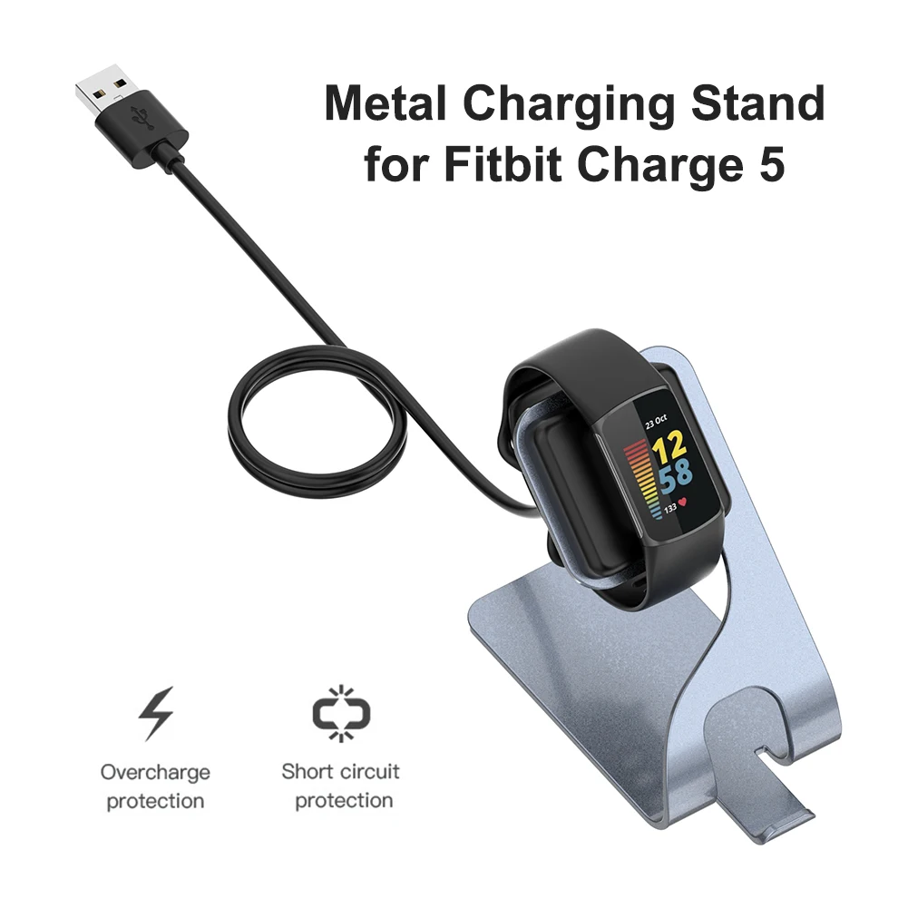 

Зарядный кабель для Fitbit Luxe/Fitbit Charge 5, зарядное устройство, провод, электростанция, практичное зарядное устройство для умных часов, аксессуар...