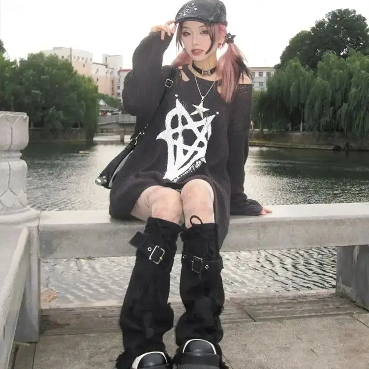 Женский вязаный свитер Aabi Style из хлопка