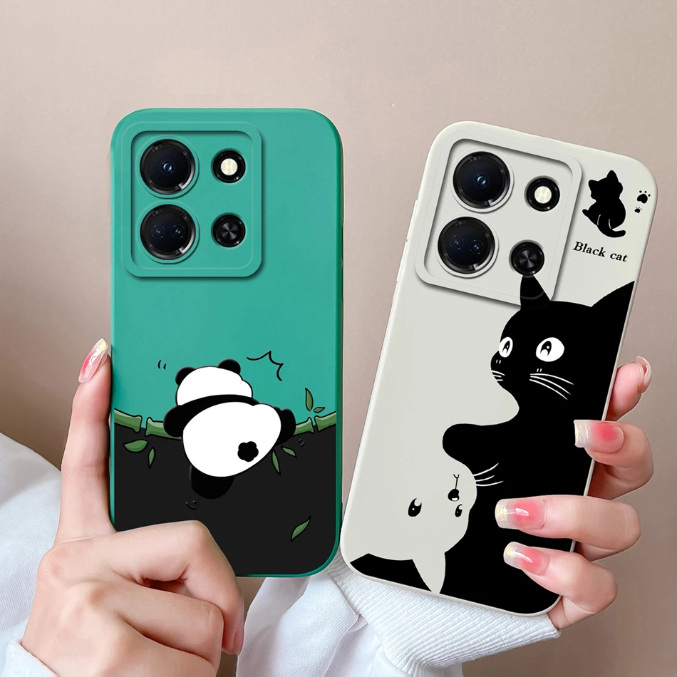 Case For infinix Note 30 Pro Vip 30i Phone Back Cover Soft Liquid Silicone Housing Infinix Note30 30Vip 30Pro Anti Drop Capa