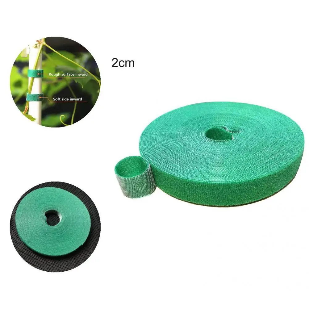 

1 Roll Practical Plant Tie Reusable Recycled Tie Tape Tomato Guiding Supported Twist Tape