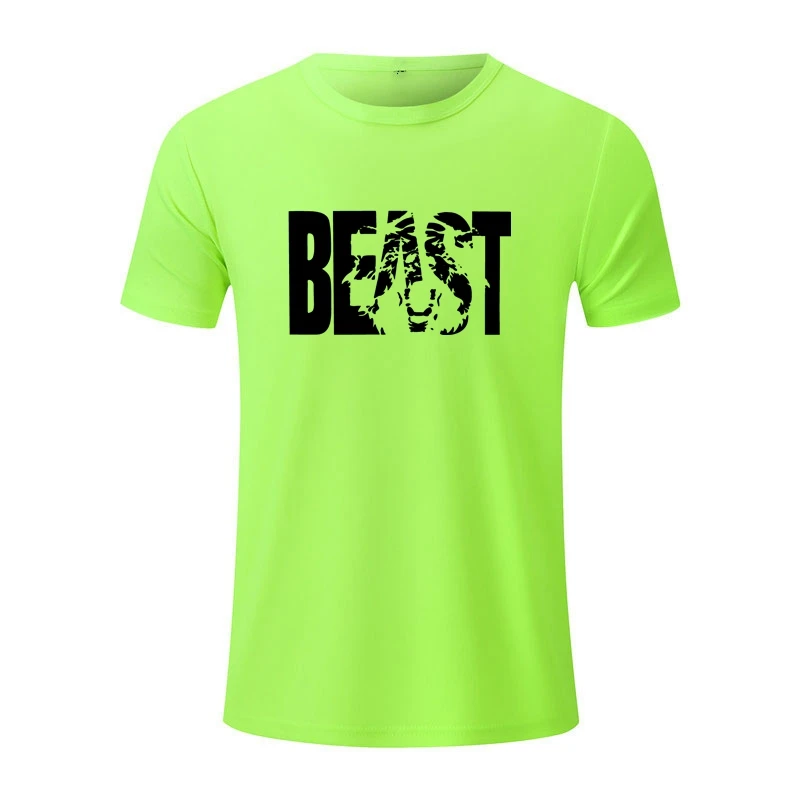 

High quality Aviation plane BEAST print t-shirt summer new man Boeing aircraft Sport Quick Drying t shirt new men Top Tees