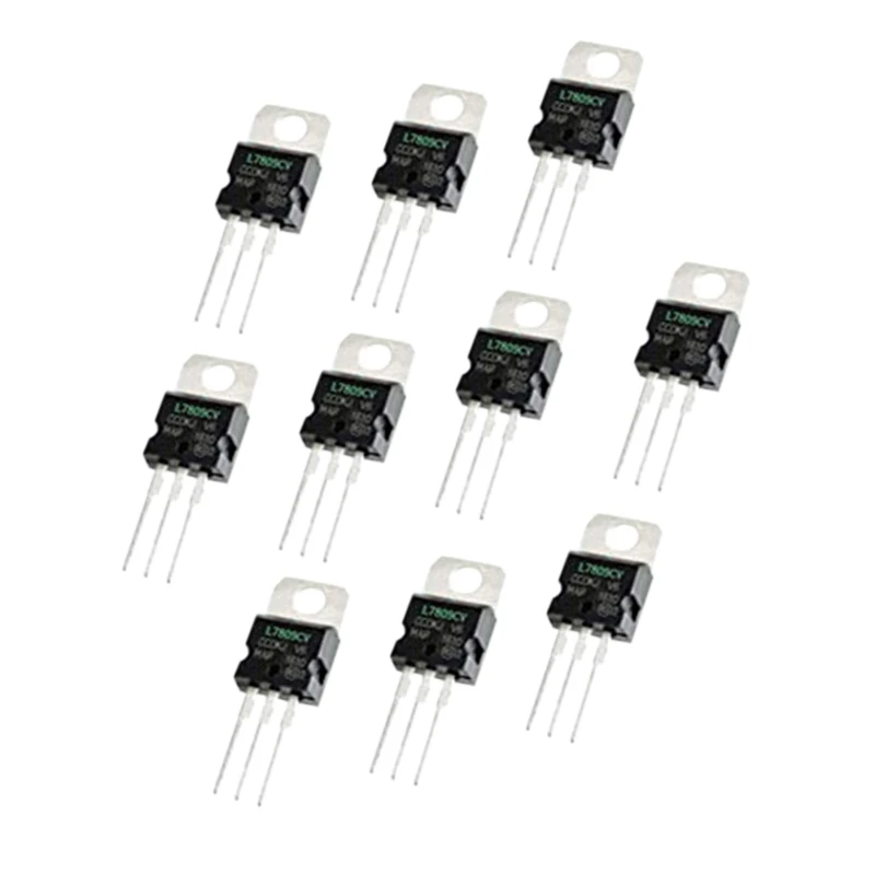 

Voltage Regulator - 10PCS New L7809CV L7809 LM7809 ST TO-220 Voltage Regulator IC 9V 1.5A