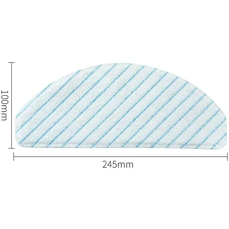 

SANQ 50Pcs Disposable Strong Rag Mop Cloths Pads for Ecovacs Deebot OZMO T8 AIVI T8 Max T9 Power/Max Vacuum Cleaner Parts