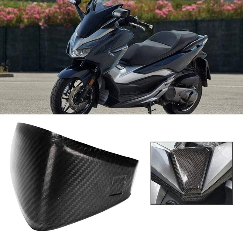 Наклейка на головку мотоцикла из углеродного волокна декоративная отделка для