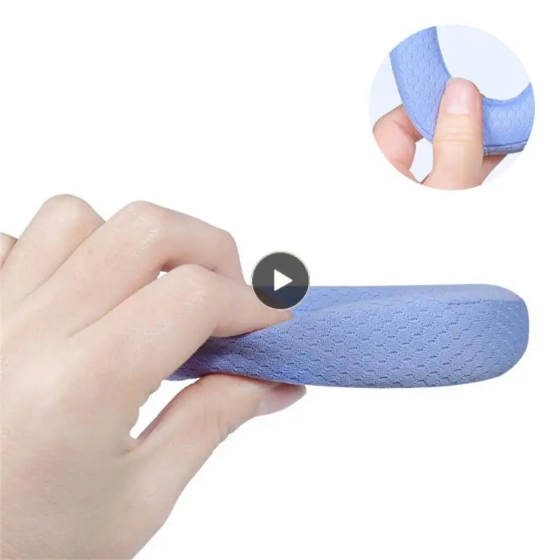 

Headphone Accessories Durable Blue Earphone Cover Mesh Material Protective Case Replacement Parts Sponge Cover Not Easy To Pill