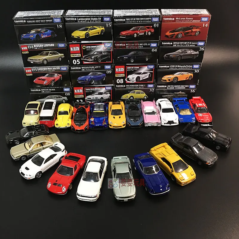 

Оригинальная коллекция TOMICA Limited Initial D Black Box PREMIUM Lamborghini LEXUS Nissan Lotus из сплава, Спортивная модель автомобиля, коллекция игрушек