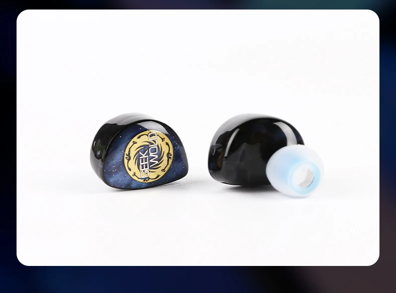 Наушники-вкладыши GEEK WOLD GK300 IEMs 8BA + 2EST 1planar 1DD HiFi