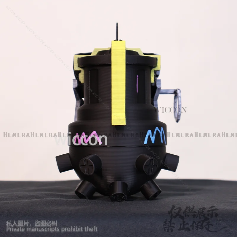 Аниме Arcane Косплей Jinx Костюм Chomper Акула Оружие Брелок Реквизит Для Хэллоуина