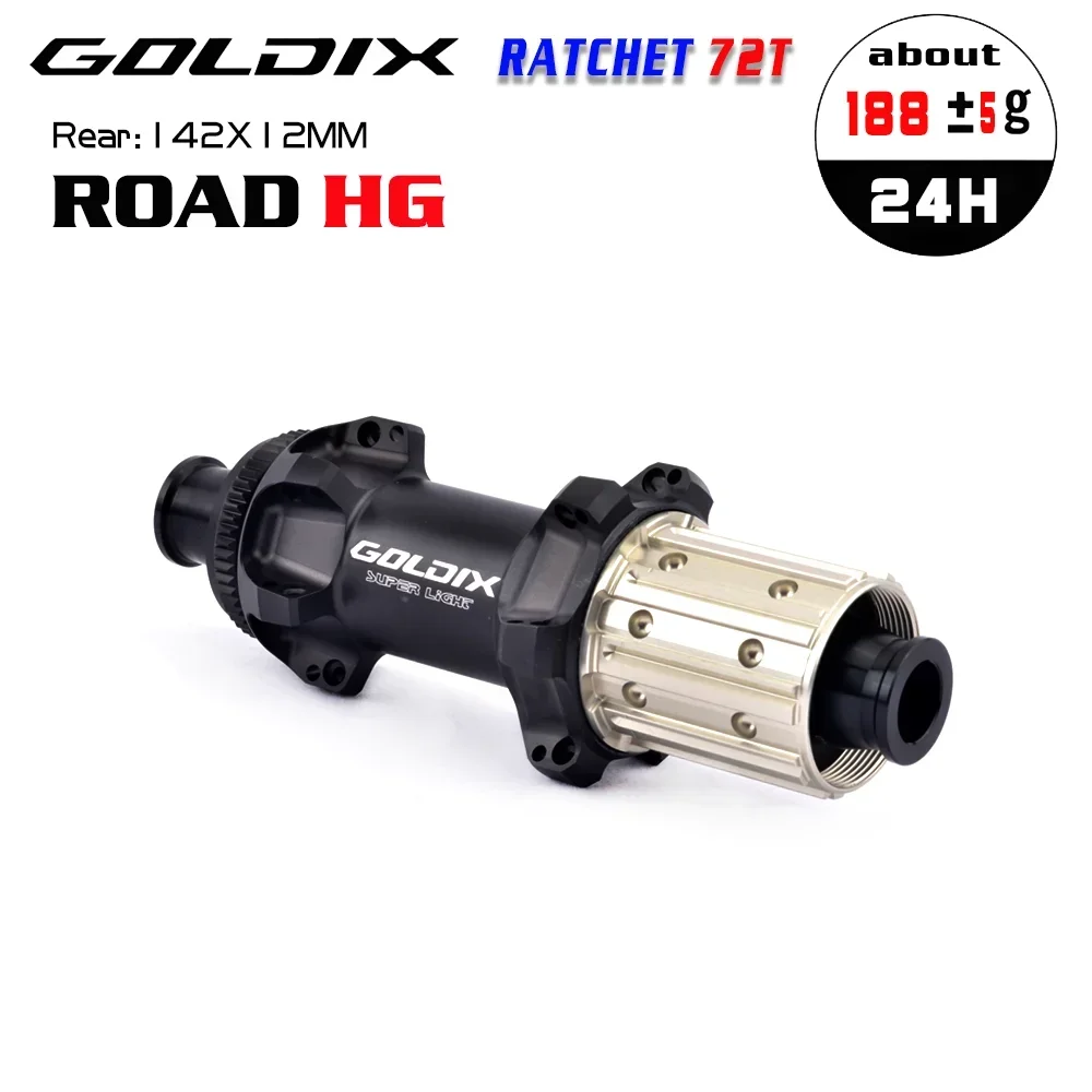 GOLDIX R160 суперсветильник шоссейная втулка центральный замок прямой вытяжной 24H