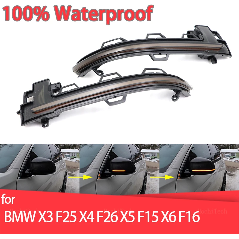 

Боковое зеркало с дымчатым покрытием для BMW X3 F35 X4 F26 X5 F15 X6 F26 2014-2018 аксессуары