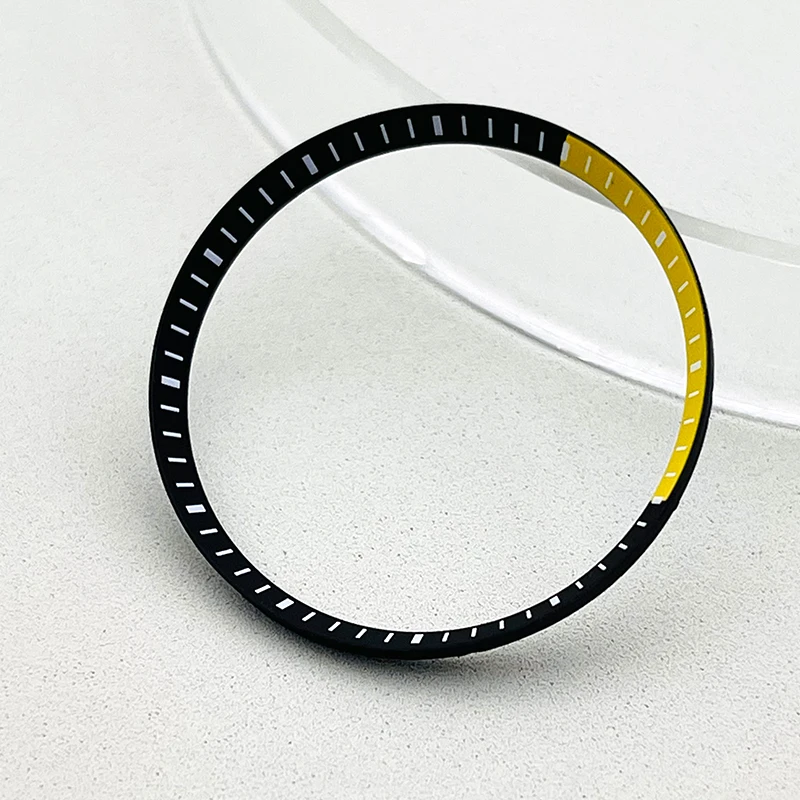 30.5mm Double Color Plastic Watch Chapter Rings Inside Diameter 27.5mm Fits Seiko SRPD SKX007 SKX009 SKX011 Watch Repair Parts