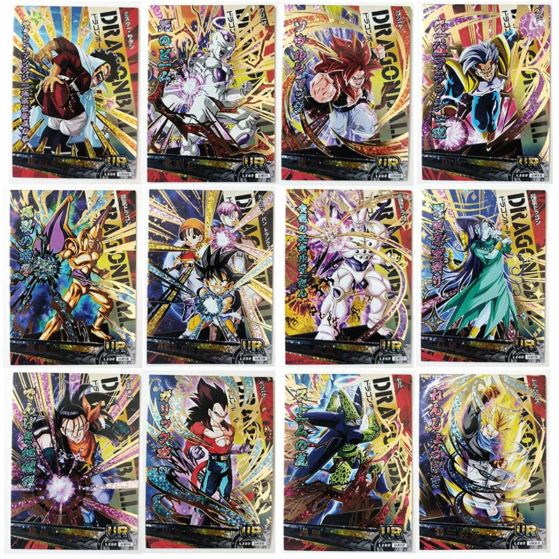 

Коллекция редких открыток аниме Dragon Ball Son Goku Vegeta Iv Ur, детские игрушки, подарки на день рождения для мальчиков