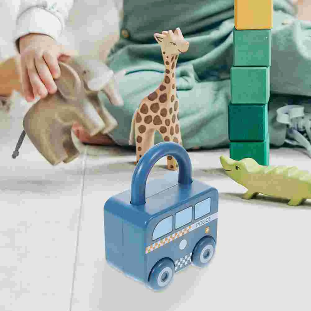 

3 Pcs Travel Toddler Toys Key Unlock Toy Toys Kids Sports Matching Toddler Educational Age 2-3 Plastic Unlocking Sensory