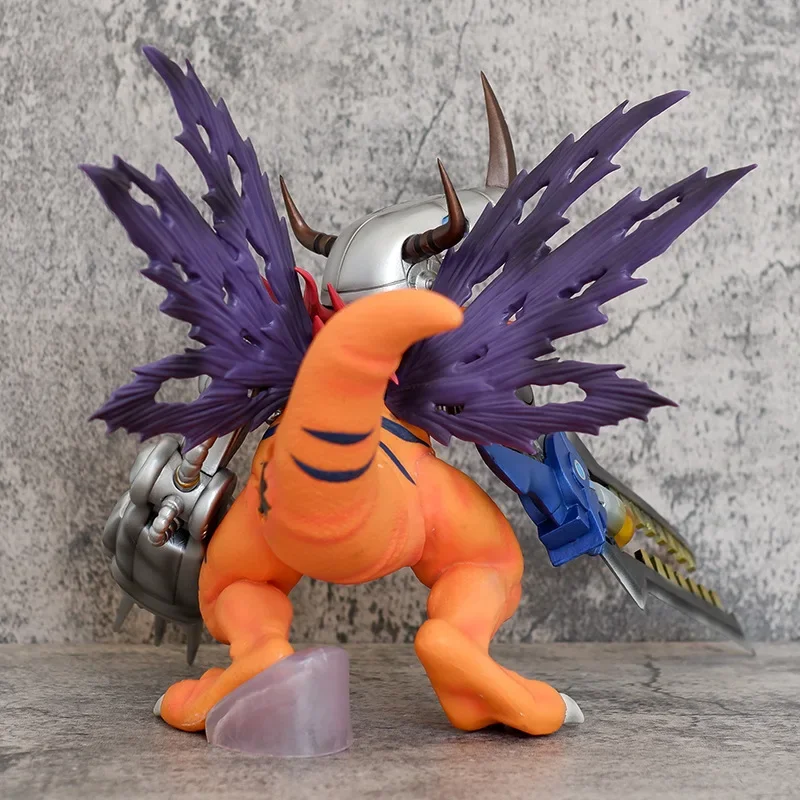 Фото 26 см аниме Digimon Adventure Metal Greymon фигурка игрушечная модель подарок №1