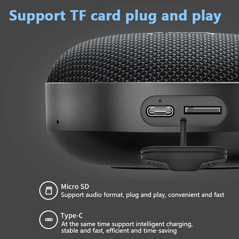 Портативная Bluetooth-Колонка Caixa De Som, музыкальная Беспроводная мини-колонка с сабвуфером (art.: 3920c04abece8) - 3920c04abece8