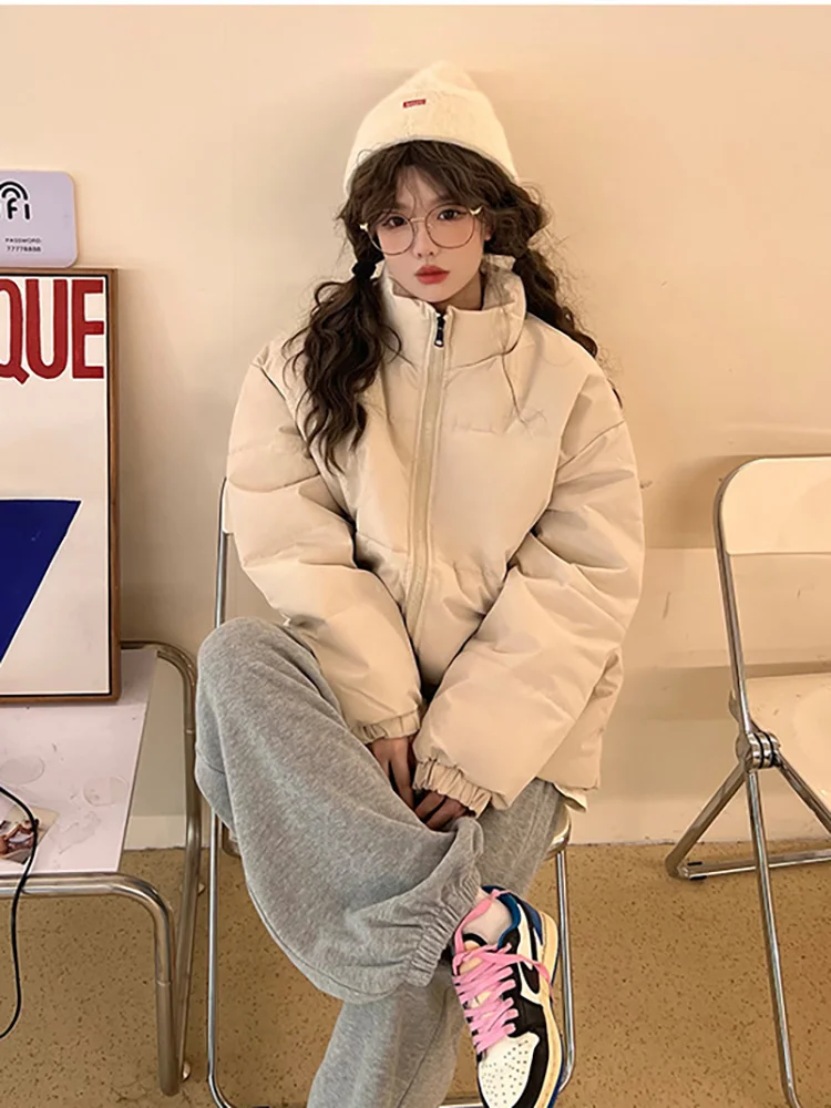 MEILLY DOLPHIN Winter Clothes Women Short Parkas Jackets For Women Thicken Warm Stand Collar Coat Jacket Female Casual Outwear