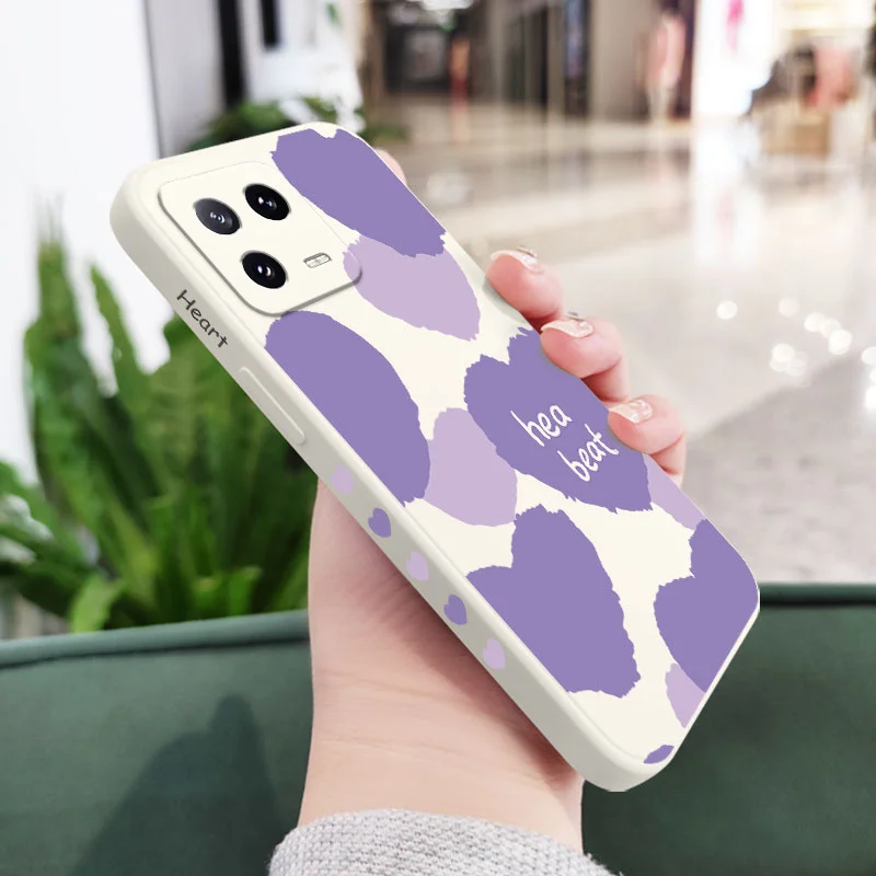 Чехол для телефона Beat Love жидкий силиконовый чехол Xiaomi Mi 14 13 13T 12 12X 12T 12S 11 11T Ultra 10 10T 9