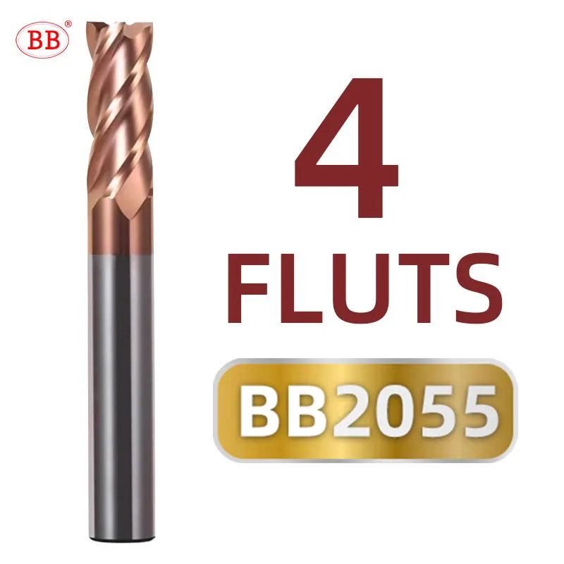 

BB 2F 4F Мельница 1,1 мм -25 мм 4 канавки