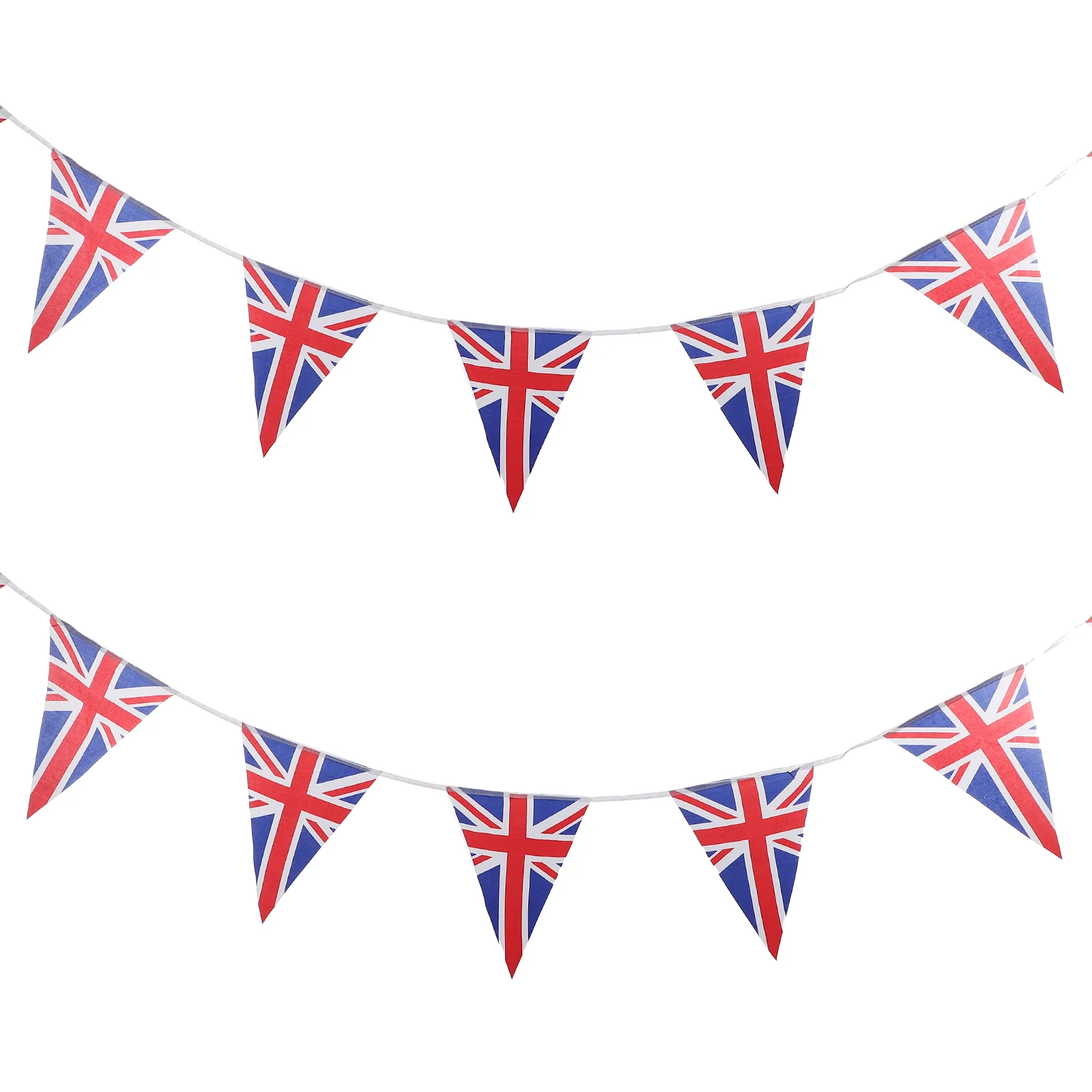 

Flag Banner Union Jack Bunting British Flags Uk Kingdom United Pennant Garland String Jubilee Triangle Decorations Hanging