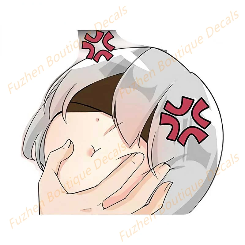 

Fuzhen Boutique Decals Exterior Accessories for NieR Automata 2B Grafitti Car Stickers Personality Vinyl Car Bumper Decals