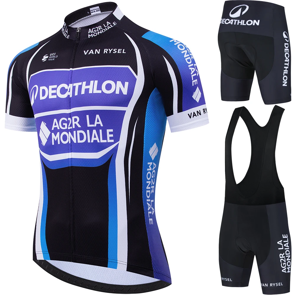 Мужская велосипедная форма Tricuta мужская одежда Mtb брюки Ag2r гелевый трикотаж