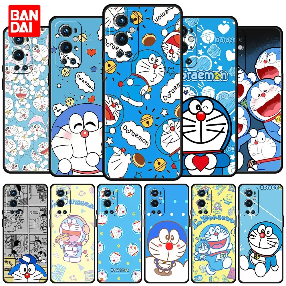 

Cover Case for Case for Oneplus 9 10 Pro 8 8T 9R Nord 2 N100 N10 CE N200 5G Full Japan Style Coque Cell Cute Cartoon Doraemon