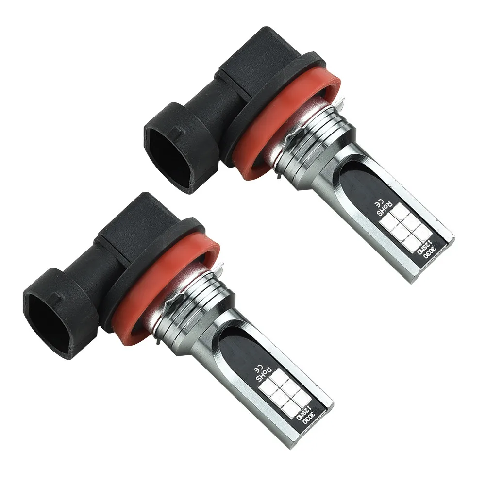 

Lamp LED Headlight Waterproof 110W 20000LM 2pcs 360 Degrees Blue Bulb Car DRL Driving Fog Light Replacement Set