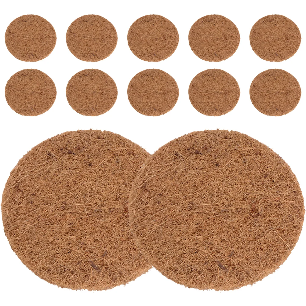 

12 Pcs Pigeon House Pad Pigeon Breeding Mat Pigeon Nest Brown Cushion Advanced Pigeon Eggs Mats Breeding Bird Pad