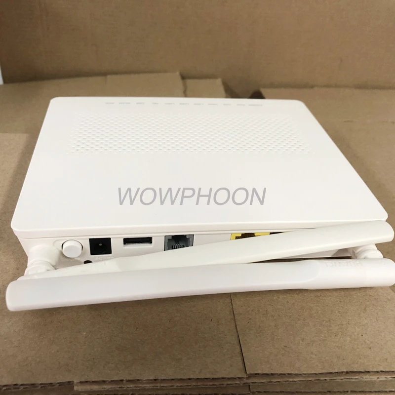 50 шт. EG8141A5 SC UPC gpon ont 1GE + 3FE 1tel USB wifi английская прошивка FTTH onu Wi-Fi модем только ONU |