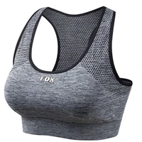 fox cycling team sports bra women girls bike riding underwear breathable running yoga exercise fitness no wire brassiere
