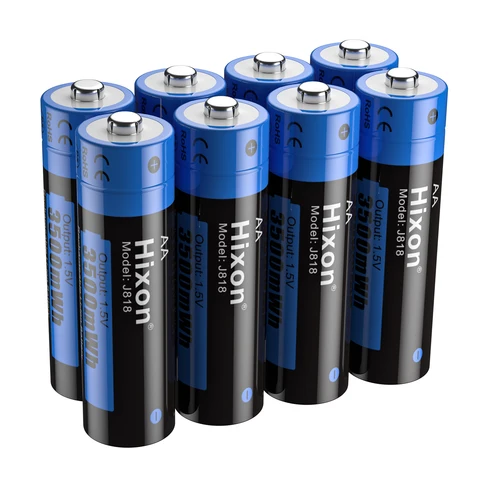 Литий-ионная аккумуляторная батарея Hixon AA 1,5 МВт/ч в, 3 А, литиевая батарея, электрическая зубная щетка, камера, пульт дистанционного управления, электрические игрушки,