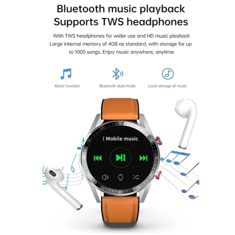 xiaomi men smart watch 454454 screen bluetooth call local music smartwatch waterproof sports wtachs for huawei oppo apple phone free global shipping