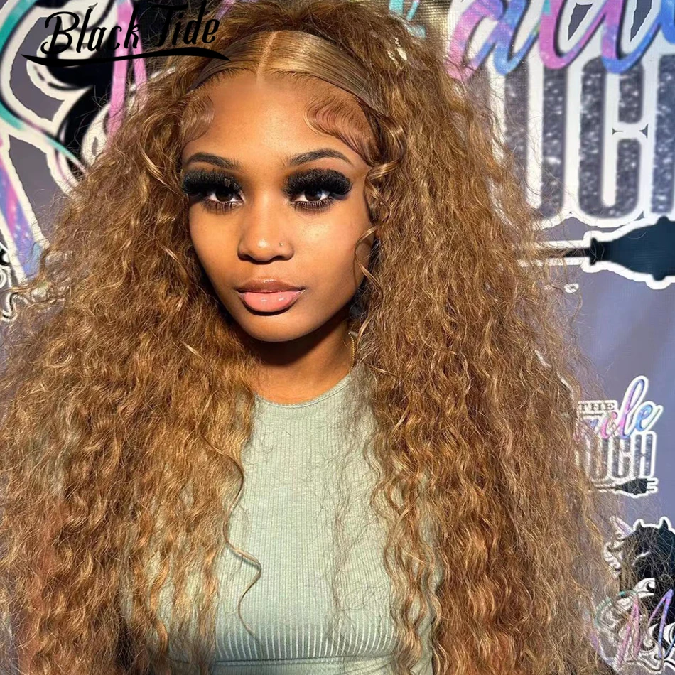 Парики из кудрявых человеческих волос 13x4 HD