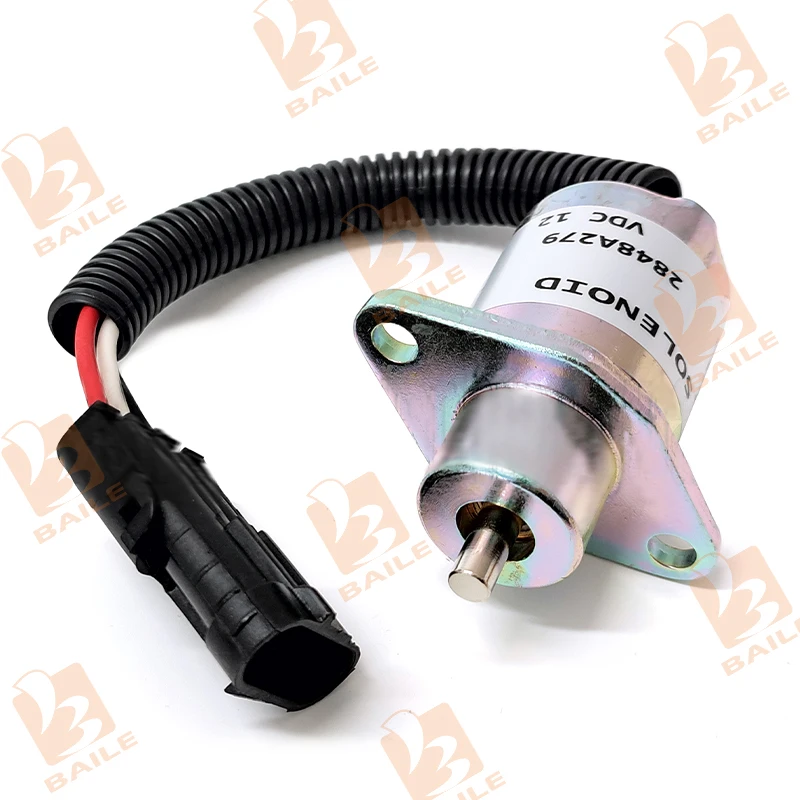 

12V 2848A279 Fuel Shut Down solenoid For Perkins 700 Series SA-4934-12