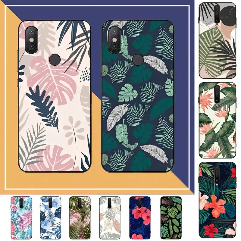 

Palm Tree Leaves Phone Case for Redmi Note 8 7 9 4 6 pro max T X 5A 3 10 lite pro