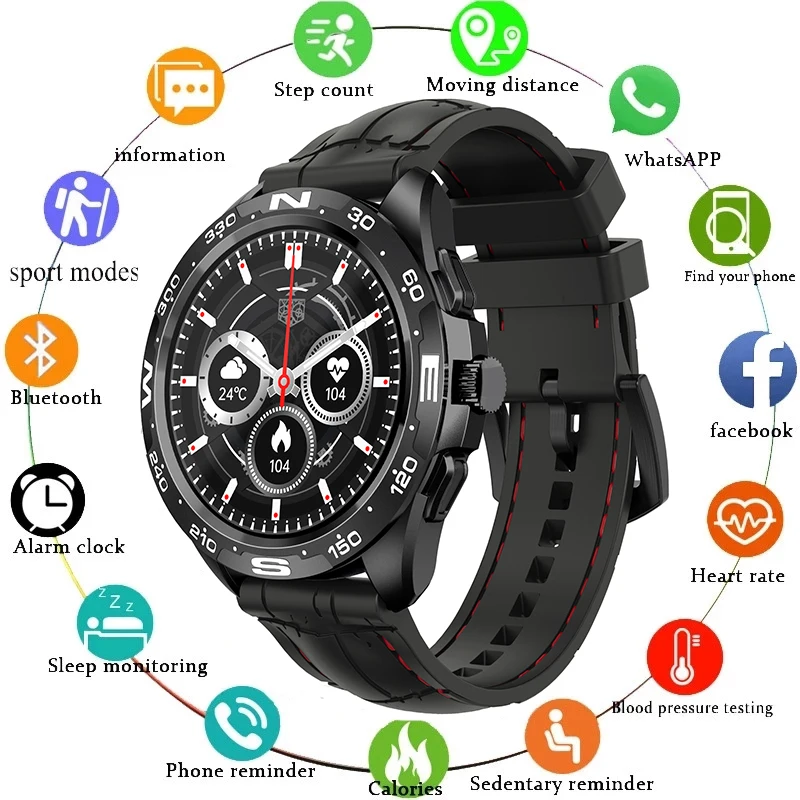 

i32 2022 new men's full touch screen watch smart electronic sports fitness swimming waterproof watch Android system