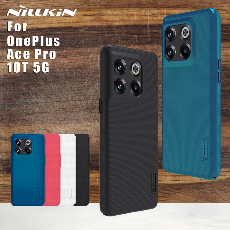 

Nillkin fall für OnePlus Ace Pro 10T 5G Fall Bereifte harte PC 360 matte Zurück Abdeckung Schutzhülle für OnePlus Ace Pro 10T 5G