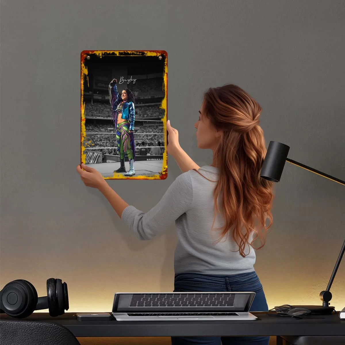 Металлическая вывеска Bayley спортивный постер украшение для гаража гостиная