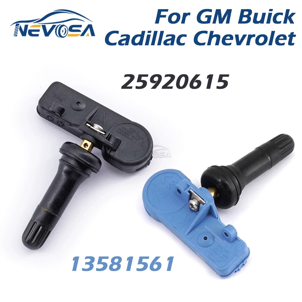 25920615 13581561 Датчик контроля давления в шинах для Cadillac CTS Chevrolet Express Captiva Malibu Tahoe Impala GMC