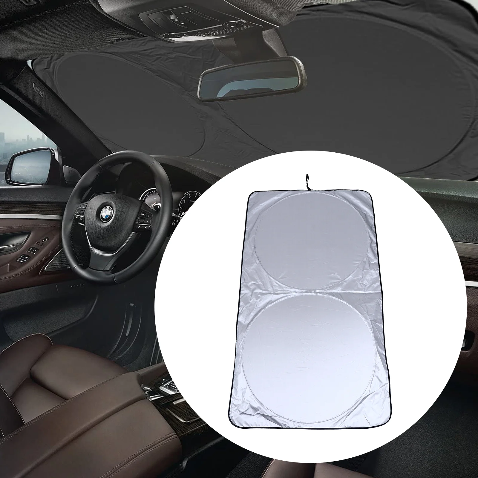 

Auto Windshield Sunshade Cover for Car Front Window Sunshades Reflective UV Protector Sun Visor Shield for Vehicle