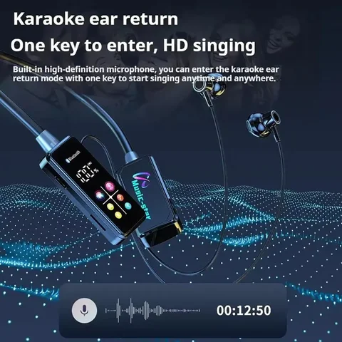 Беспроводные геймерские наушники с шейным ремешком Bluetooth 5.4