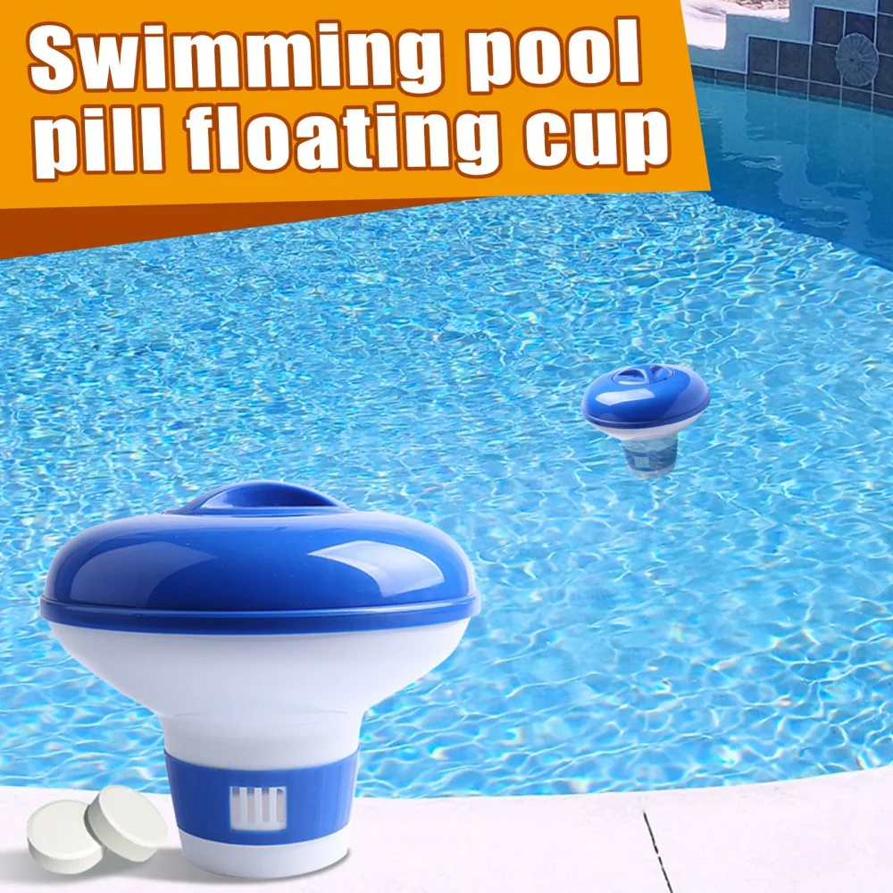 Swimming Pool Chemical Floater Chlorine Bromine Tablets Floating Dispenser Pools Floating Sterilizer Swimming Pool Purifier