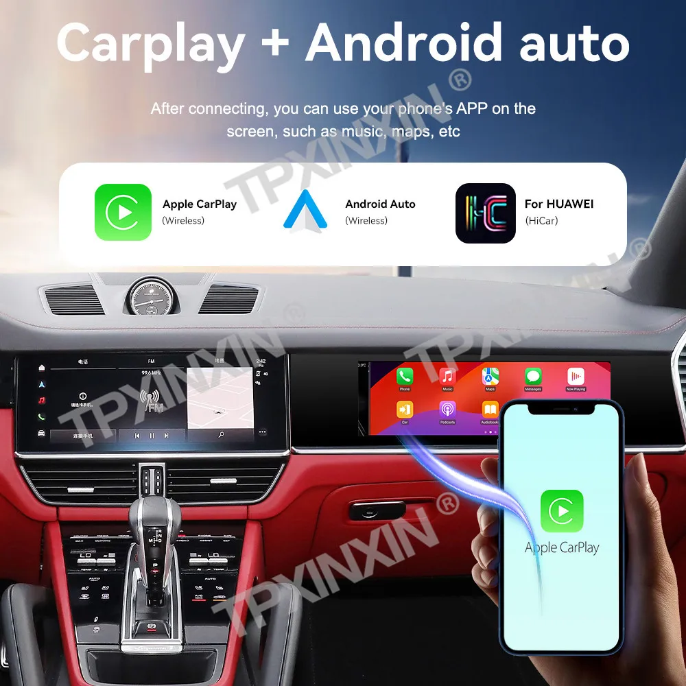Автомобильный радиоприемник с GPS-навигацией 14 9-дюймовый пассажирский экран CarPlay