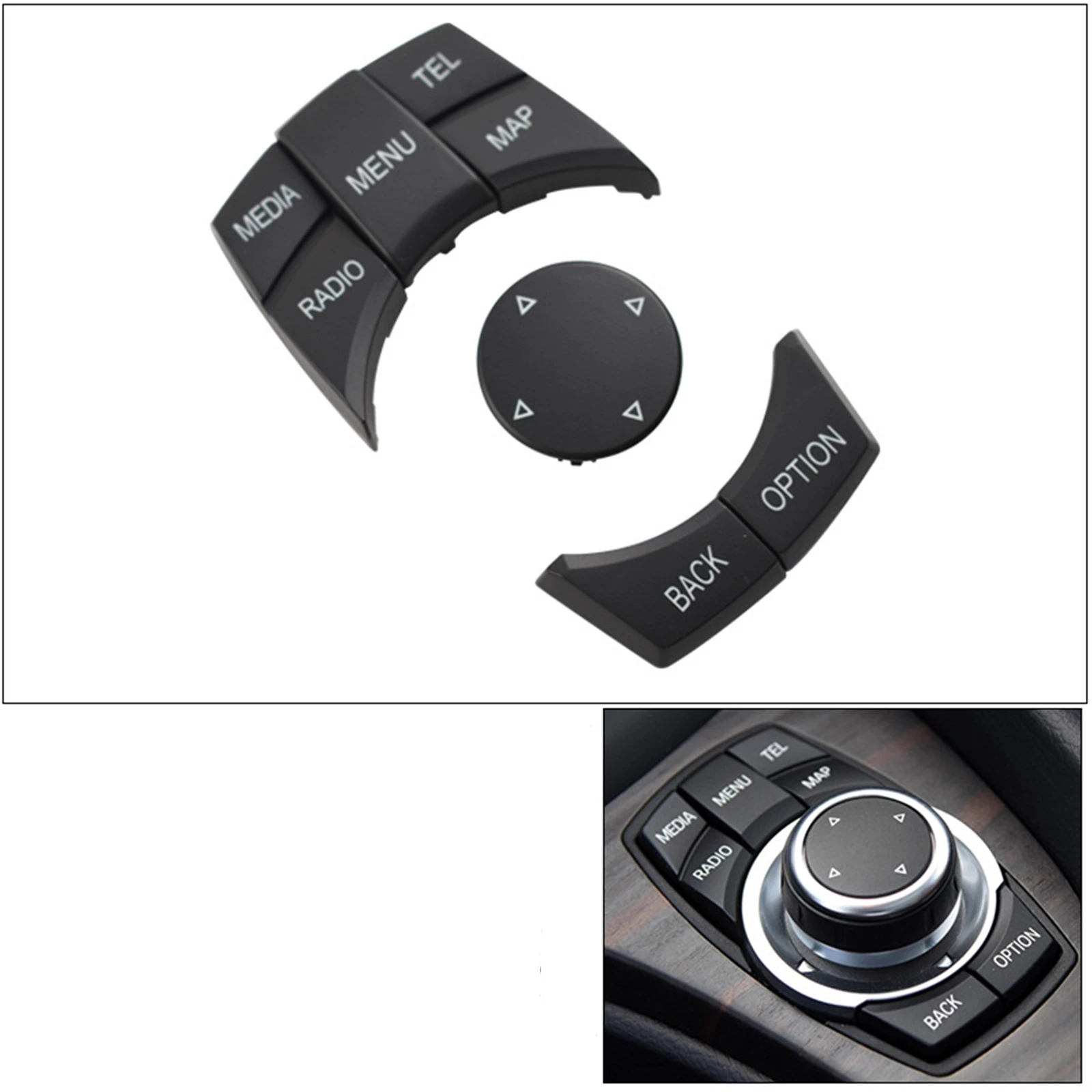 

Для BMW 1/2/3/4/5/6/7 Series 5GT X3 X4 X5 X6 Набор кнопок переключателей мультимедиа управления крышкой отделкой ручкой и ключами