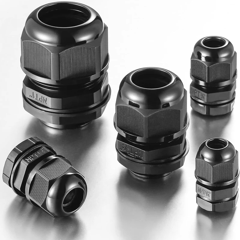 10 шт. NPT1/2 &quot3/4" 3/8 дюйма 1/4 IP68 для снятия натяжения нейлоновый шнур ручка