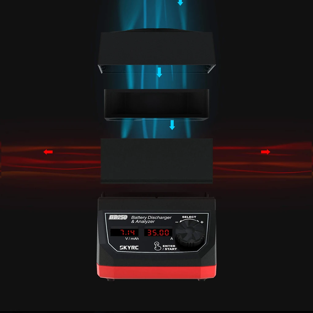 Анализатор разряда батареи ABS BD250 эффективно анализирует производительность